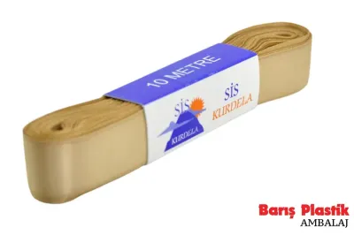 Kurdele Saten 2 Cm 10 Metre Altın - 1