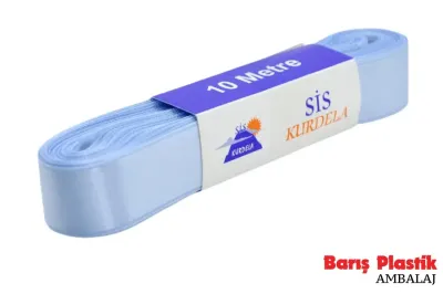 Kurdele Saten 2 Cm 10 Metre Turkuaz - 1